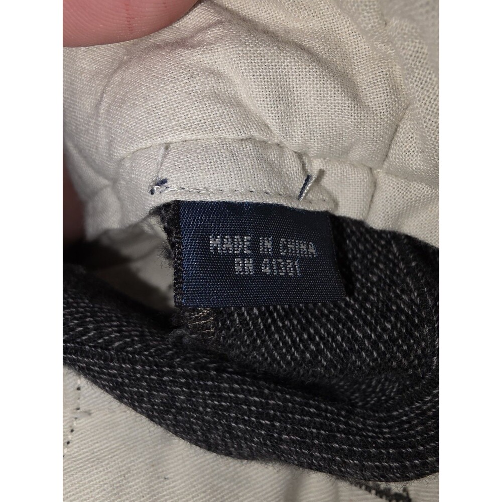 Polo Ralph Lauren Charcoal Grey Heather Textured Pants Mens 36x32 Ankle Zipper - Picture 4 of 11